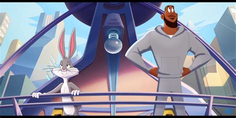 Space Jam A New Legacy Clip Brings Lebron James To The Dc Universe