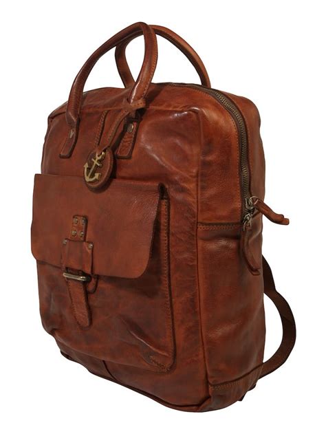 Harbour 2nd Rucksack Utopia In Cognac Rucksack Leder Tragen