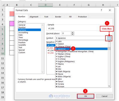 How To Change Default Currency In Excel Simple Methods Exceldemy