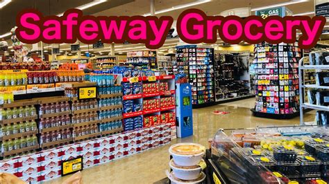 Grocery Shopping At Safeway Store Youtube