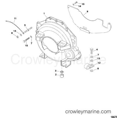 Flywheel Housing Bravo Race Stern Drive Efi Bravo I