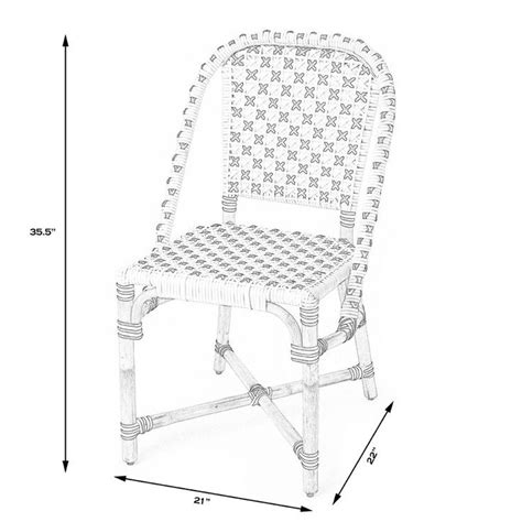 Jessa Upholstered Side Chair In White Black Joss Main Dining