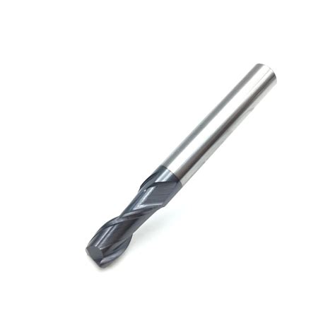 Pc Two Flutes End Mill Mm Hrc F D L Carbide Flat Endmills