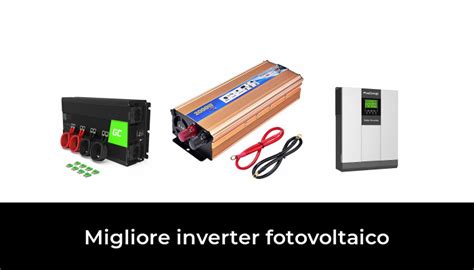 Migliore Inverter Fotovoltaico Nel In Base A Recensioni