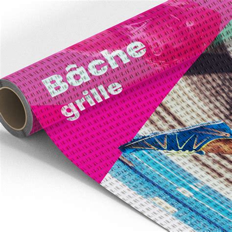 Bâche Micro Perforée Banderole Grille Sur Mesure