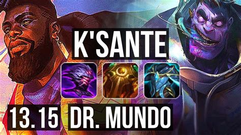 K Sante Vs Mundo Top Games Godlike Euw Master