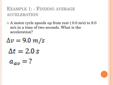 PPT - Uniform Acceleration PowerPoint Presentation, free download - ID ...