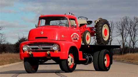 1956 Ford C600 Flatbed Vin C60z6h77764 Classic