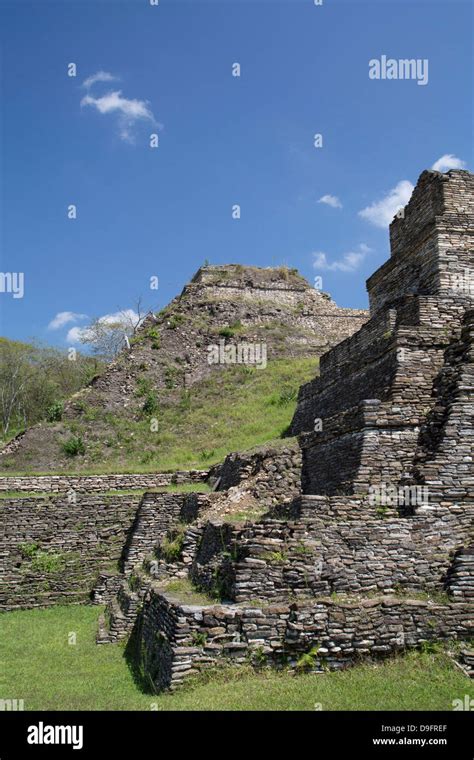 Tonina Archaeological Zone Chiapas Mexico Stock Photo Alamy