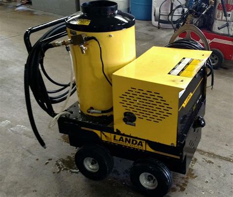 Used Landa Vhw4 2000a Hot Water Diesel 3 5gpm 2000psi Pressure Washer