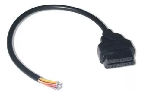 Adaptador Plugue Obd Conector Cabo Macho Pin Diagnostico