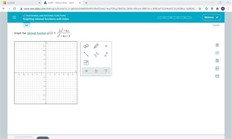 MATH 2311 S21 Graphing Rational Functions With Holes ALEKS Problem