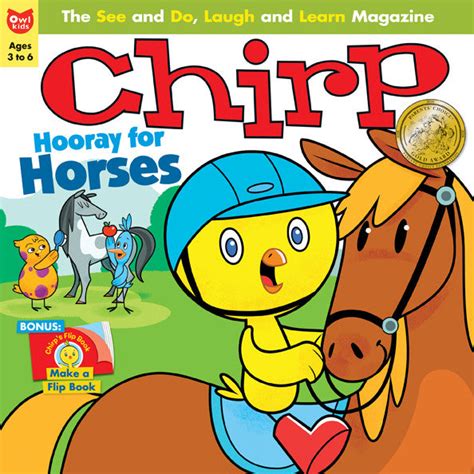 Chirp Magazine: ages 3-6 – Owlkids-US