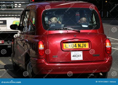 London Taxi Hackney Carriage Editorial Image Image Of London Iconic