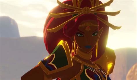 Download The Fearless Gerudo Warrior Urbosa In The Legend Of Zelda Wallpaper