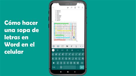 C Mo Hacer Una Sopa De Letras En Word Tecpro Digital