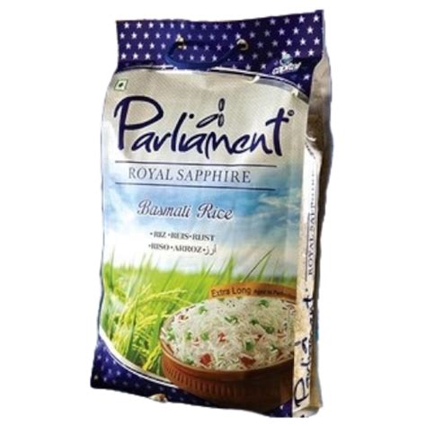 Parliament Royal Sapphire Basmati Rice Lb Reshmi S Group Inc