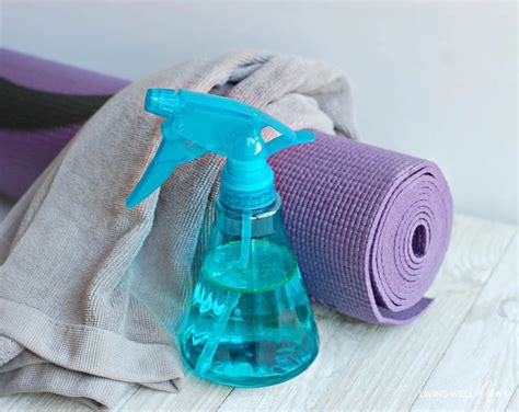 Keep Your Yoga Mat Clean DIY Yoga Mat Cleaner With Essential Oils