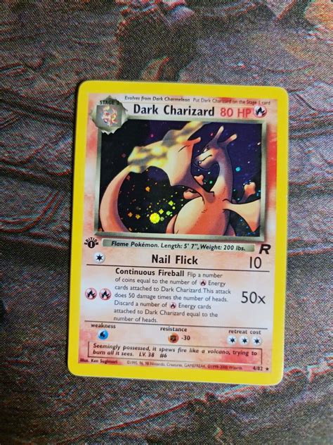 Mavin Pokemon Dark Charizard 1st Edition Team Rocket Grail 2000 PSA