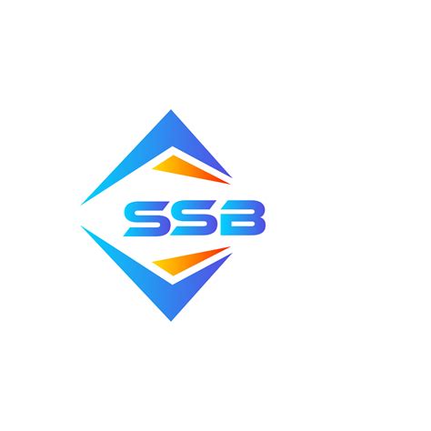 SSB abstract technology logo design on white background. SSB creative initials letter logo ...