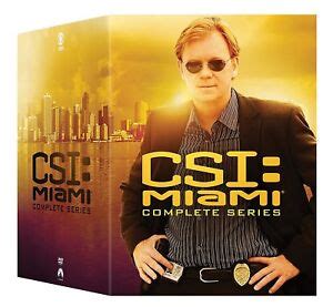 Csi Miami The Complete Series Dvd Box Set New Sealed Ebay