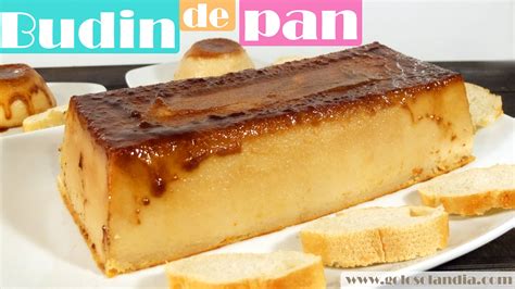 Budin de pan receta económica y deliciosa paso a paso y en vídeo