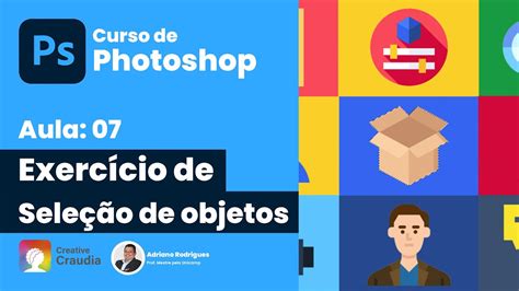 Curso de Photoshop Aula 07 Exercício de seleção de objetos YouTube