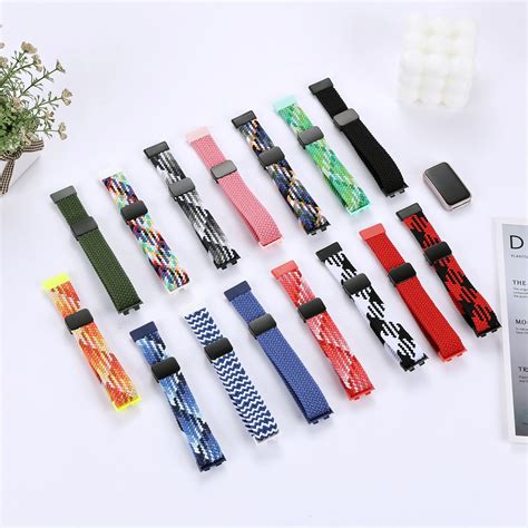 Ремешок нейлоновый для наручных часов Huawei Band 9 8 | AliExpress