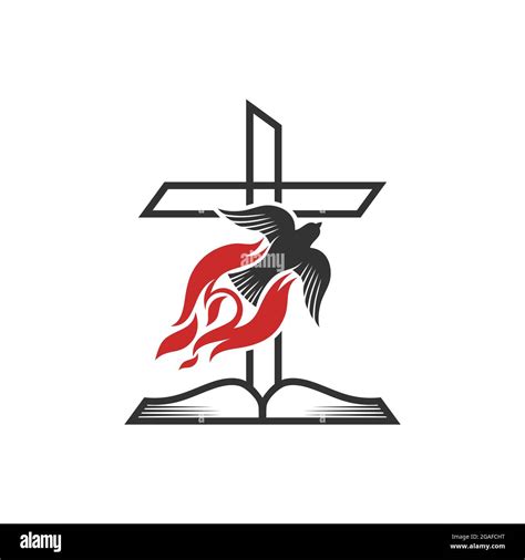 Christian Illustration Church Logo The Cross Of The Lord Jesus Christ