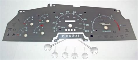 Stainless Edition Custom Gauge Face Kit Us Speedo Everything Speedometer