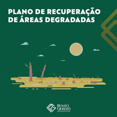 Plano De Recupera O De Reas Degradadas Renato Giuberti