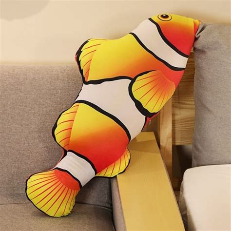 Peluche Géante Poisson Clown XXL Jouet Plush Boutiques