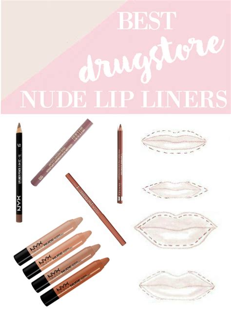 Best Drugstore Nude Lip Liners For Overlining Your Lips The Dumbbelle