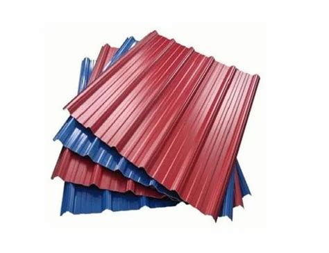 Galvanised Iron Color Coated GI Profile Sheet For Roofing Thickness