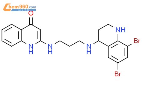 263896 10 2 2 3 6 8 二溴 1 2 3 4 四氢 4 喹啉基 氨基 丙基 氨基 4 1H 喹啉酮CAS号
