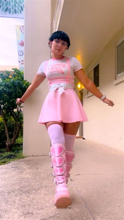 Cute Pink Spring Outfit Inspo Kawaii Fashion Cutecore Pastel Goth In