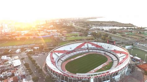 Cancha De River Desde Dron Youtube