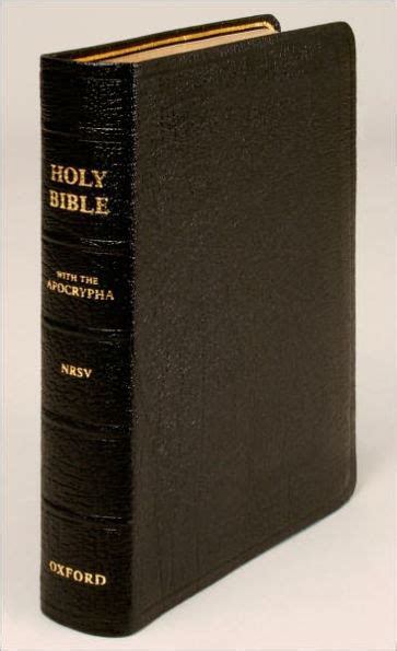 The New Revised Standard Version Bible With Apocrypha Pocket Edition