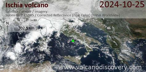 Latest satellite images of Ischia volcano / VolcanoDiscovery