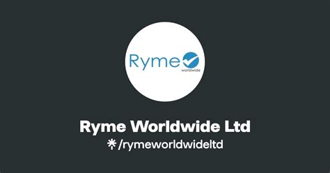 Ryme Worldwide Ltd Linktree