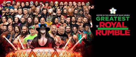 Carte De Wwe Greatest Royal Rumble 2018 Catch Newz