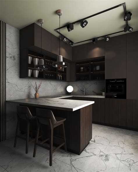 SMALL KITCHEN INTERIOR DESIGN on Behance