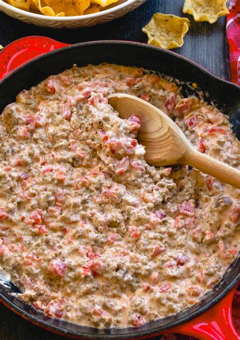 Spicy Sausage Dip