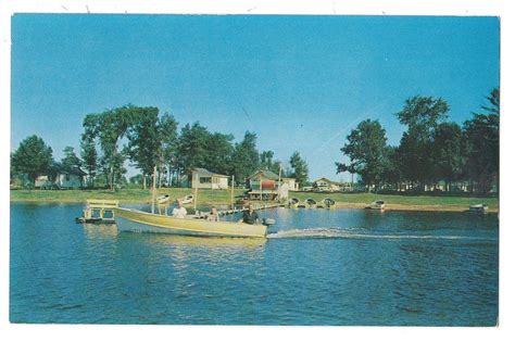 Minnesota Postcard Wishbone Lodge Cass And Lost Lakes Early 1960 S Vintage Postcards Lakes