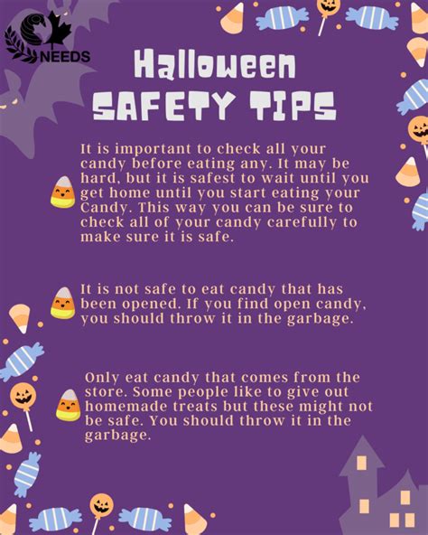 Halloween Safety Tips N E E D S Inc