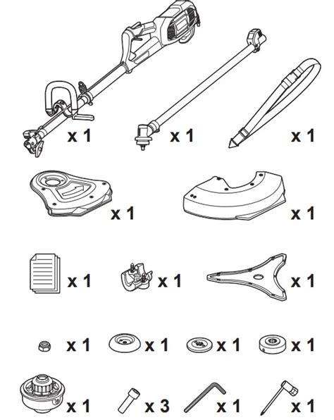 RYOBI RBC1226I Electric Lawn Trimmer And Brushcutter Instruction Manual