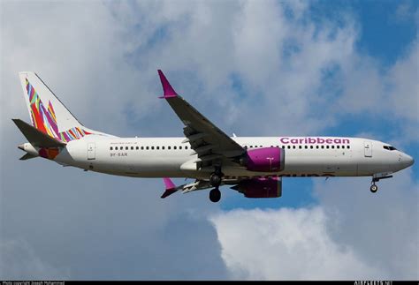 Caribbean Airlines Boeing Ng Max Y Bar Photo