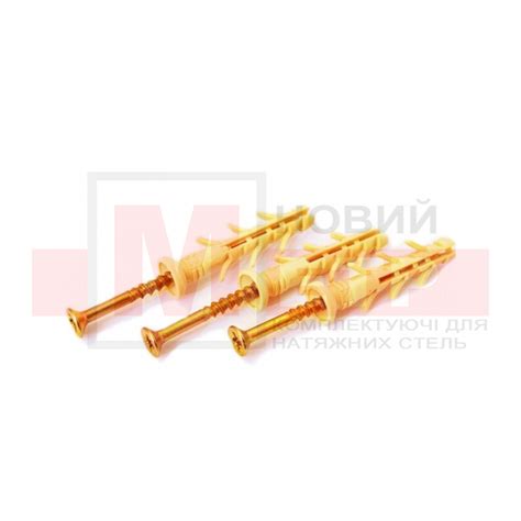 Быстрый Монтаж (дюбель-гвоздь) 6х40 (100 штук) | Новый МЕТР Комплект