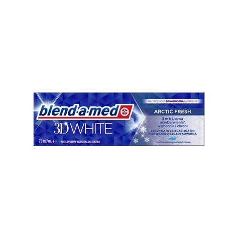 Blend A Med 3d White Arctic Fresh Pasta Do Zębów 75 Ml 15183182454 Allegropl