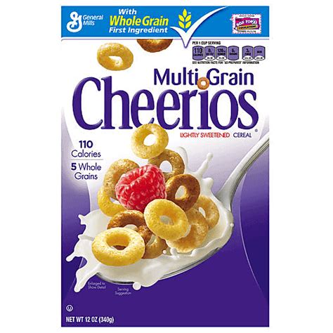 Cheerios Cereal Multi Grain Large Size 12 Oz Cereal Dave S Super Duper